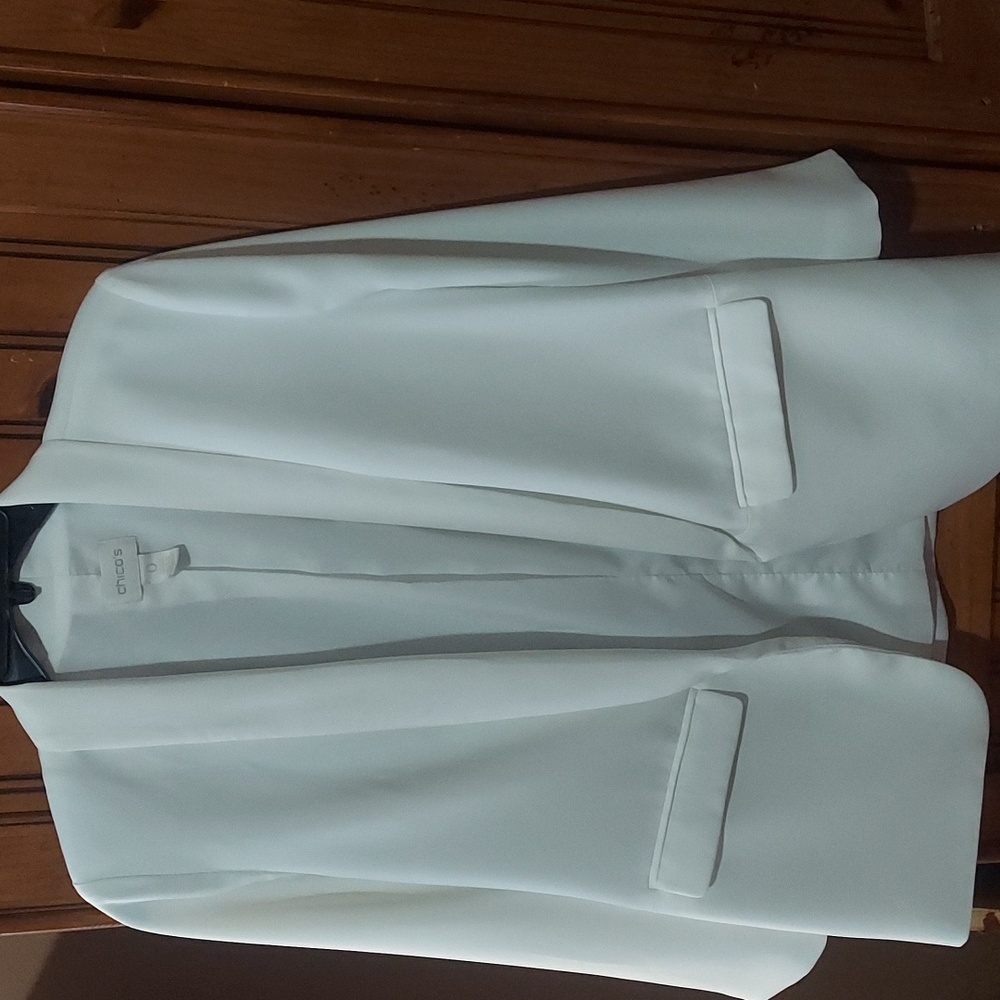 Chico's white blazer